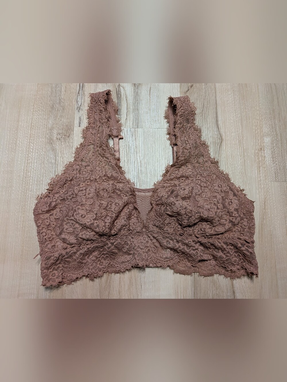 Aerie Dusty Rose Lace Bralette